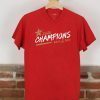 BACK 2 BACK CHAMPIONS PERTH WILDCATS 2020 T-SHIRT