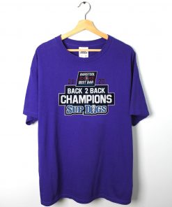 2020 CHAMPIONS BACK 2 BACK SUP DOGS FOR T-SHIRT