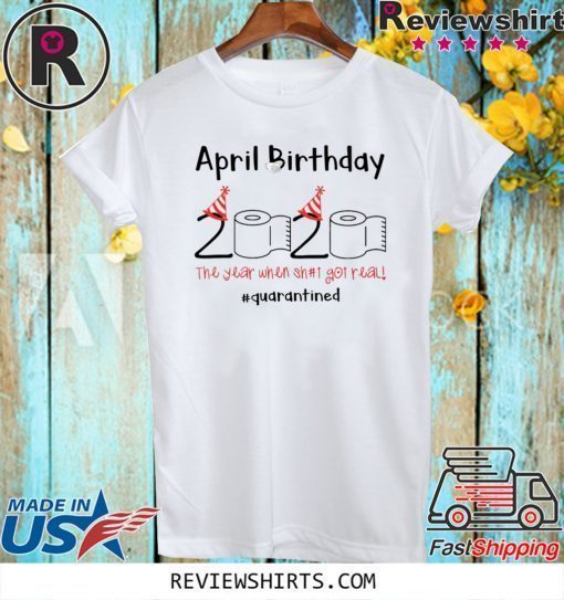 Toilet Paper 2020 April Birthday quarantine Classic T-Shirt