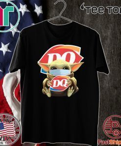 BABY YODA MASK HUG DAIRY QUEEN 2020 T-SHIRT