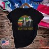 VINTAGE PULP FICTION WASH YOUR HANDS FOR T-SHIRT