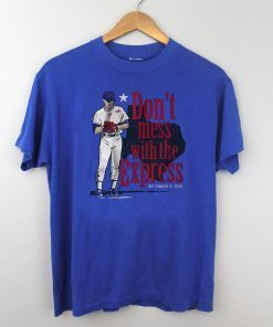 Bloody Nolan Ryan Don't Mess With The Express Texas Tee Shirts