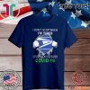 US Postal Service Blood Inside I Stop When I Defeated Covid-19 Tee Shirts