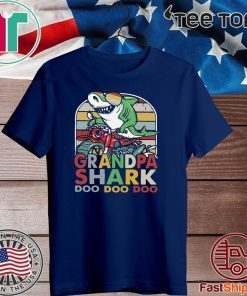 Grandfather Shark Doo Doo Doo 2020 T-Shirt