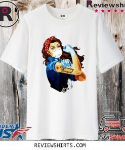 Premium Strong Woman Mask respiratory therapist Coronavirus 2020 T-Shirt