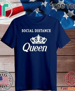 Social Distance Queen Bella Social Distancing Work From Home Shirt