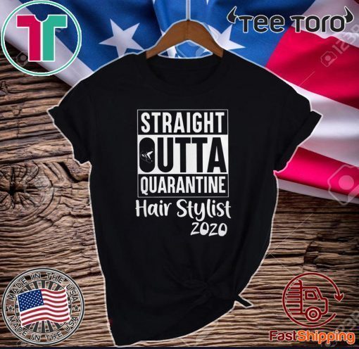 Straight Outta Hair Stylist Official T-Shirt