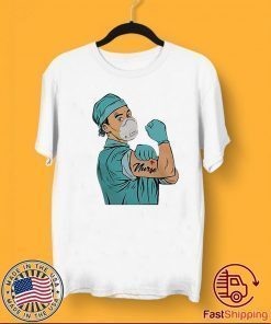 Strong Doctor Mask Tattoos Nurse 2020 T-Shirt
