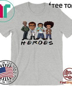 THE BOONDOCKS HEROES FRIENDS GIFT T-SHIRT