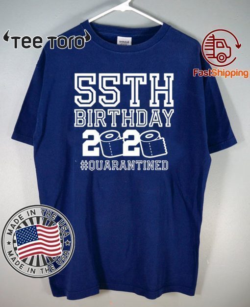 55th Birthday Shirt, Quarantine Shirt, The One Where I Was Quarantined 2020 Official T-Shirt