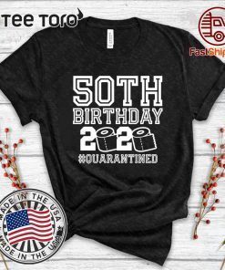 50th Birthday Shirt, Quarantine Shirt, The One Where I Was Quarantined 2020 T-Shirt