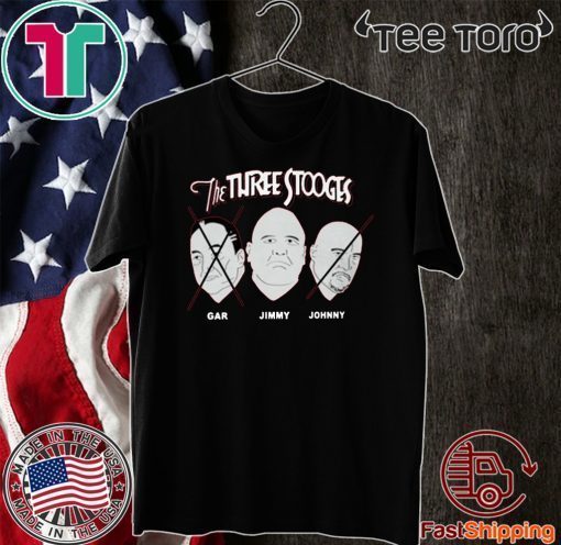 The Three Stooges Gar Jimmy Johnny Shirt