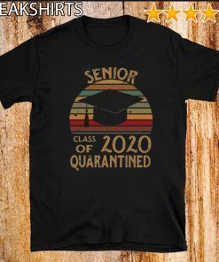 Vintage Seniors Class Of 2020 Quarantined Shirt