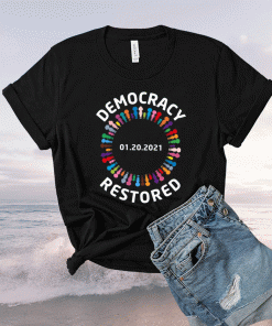 Biden Harris 2021 Inauguration Shirt, Democracy restored, Inauguration Day T-Shirt, Joe Biden Tee, End Of An Error
