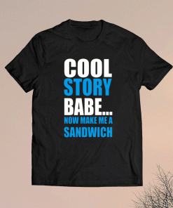 Cool Story Babe Now Make Me A Sandwich T-Shirt