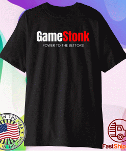 GameStonk Wall Street Bets Stock Market Investor Game Stonk Shirt