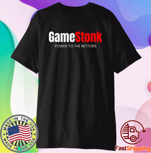 GameStonk Wall Street Bets Stock Market Investor Game Stonk Shirt