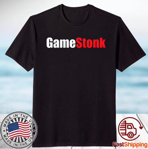 Gamestonk Stock Market Can't Stop Game Stonk GME Shirt