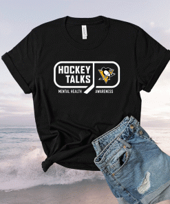 Hockey talks mental health awareness Pittsburgh T-Shirt