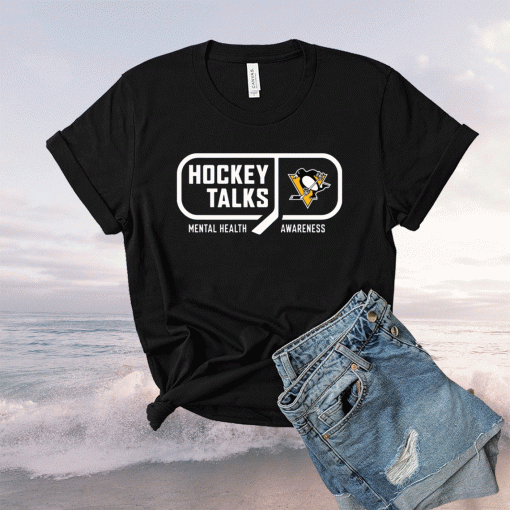 Hockey talks mental health awareness Pittsburgh T-Shirt