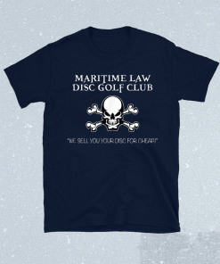 Maritime Law Disc Golf Club Shirt
