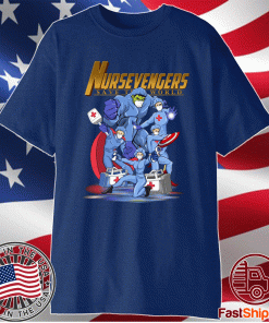 Nursevengers Save The World 2021 T-Shirt
