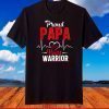 Proud Papa Of A Heart Warrior T-Shirt