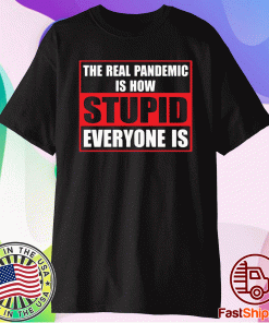 The Real Pandemic Is How Stupid Everyone Is T-Shirt