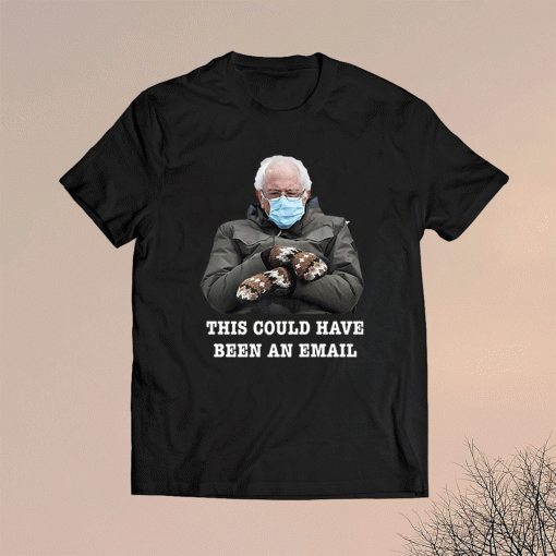 This Could Have Been An Email Bernie Mittens Funny T-Shirt