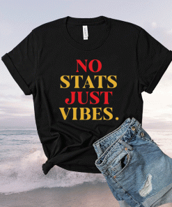 No stats just vibes t-shirt