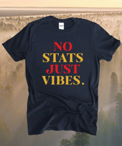 No stats just vibes t-shirt
