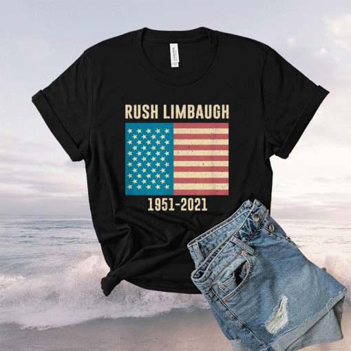 Rush Limbaugh conservative patriot 1951 - 2021 Shirt