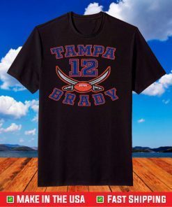 Tampa 12 Brady NFC Champions Tampa Bay Buccaneers T-Shirt