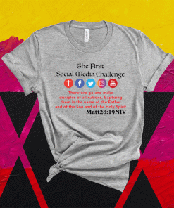 The first social media challenge t-shirt