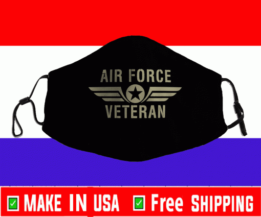 Air Force Veteran Face Mask