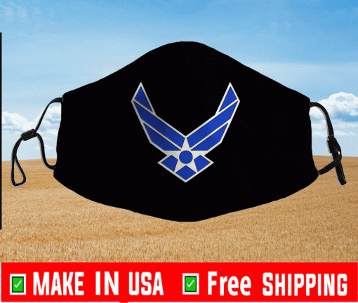 AirForce Logo Face Masks - U.S. AIR FORCE Face Mask