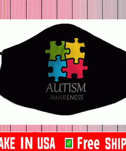 Autism Awareness Logo Face Mask