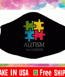 Autism Awareness Logo Face Mask