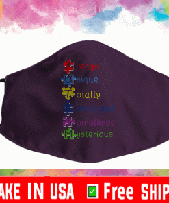 Autism Definition Funny Autism Awareness Face Mask 2021