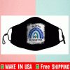 Autism Rainbow In April We Wear Blue Autism Awareness Month 2021 Face Masks