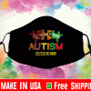 Awkward Styles Autism Awareness Face Mask