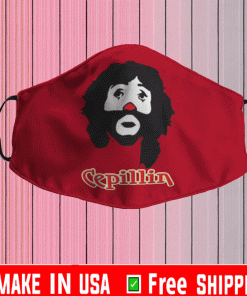 CEPILLIN COMEDIANTE PAYASO MEXICAN FACE MASK