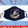 Defensor Fortis Air Force Security Force Veteran Face Mask