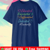 Educated Vaccinated Caffeinated Dedicated Teacher T-Shirt