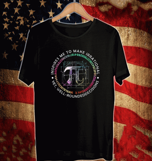 Inspire Pi 3.14 Math Teacher Pi National Day T-Shirt