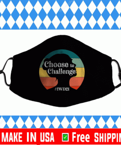 International Womens Day 2021 Choose To Challenge Vintage Face Mask
