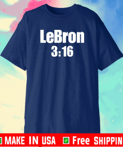 LeBron 3:16 Logo T-Shirt