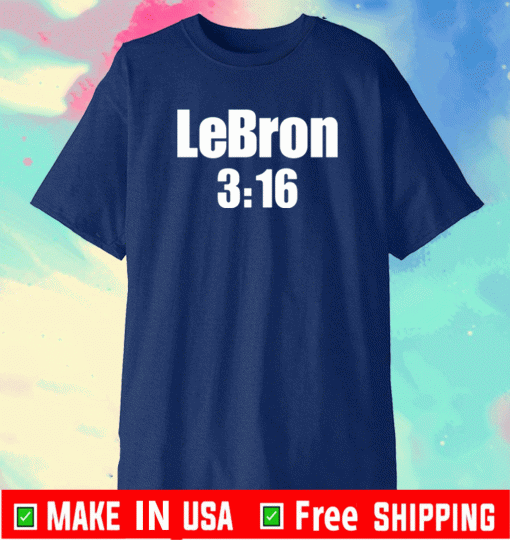 LeBron 3:16 Logo T-Shirt