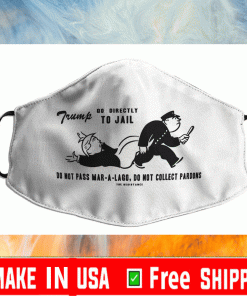 Lock Him Up - Jail Trump 2021 Face Mask