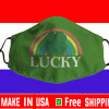 Lucky Shamrock St. Patrick's Day Saint Paddy's Rainbow Irish Face Mask